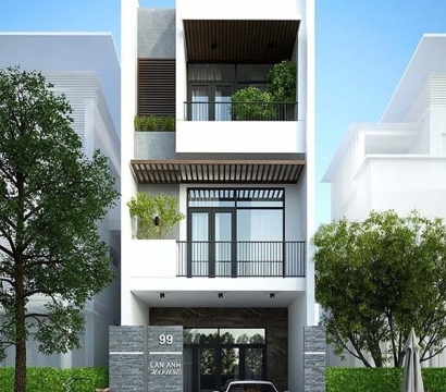 Mẫu thiết kế nhà 30m2 5x6 hiện đại